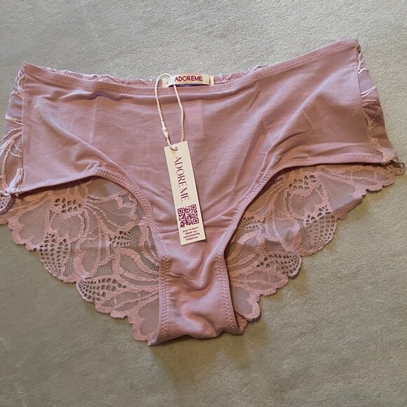 Victoria's Secret, Adore Me, XS, Teagan Shortie Lace Floral Detail, Panty, NEW! - Picture 1 of 7